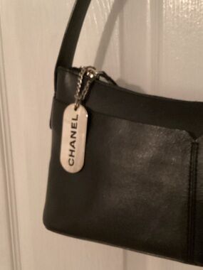 CHANEL Handbag Dog Tag Charm or Key Chain Charm